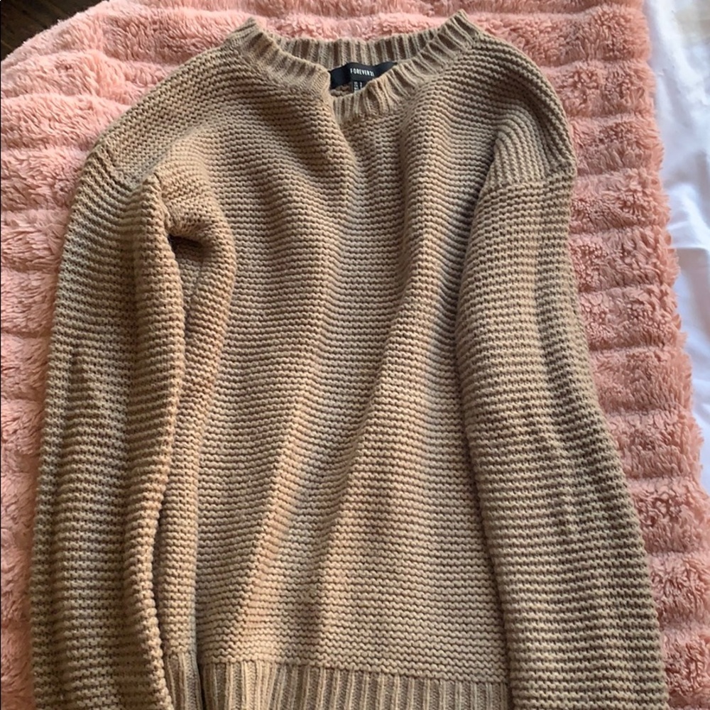 Tan sweater